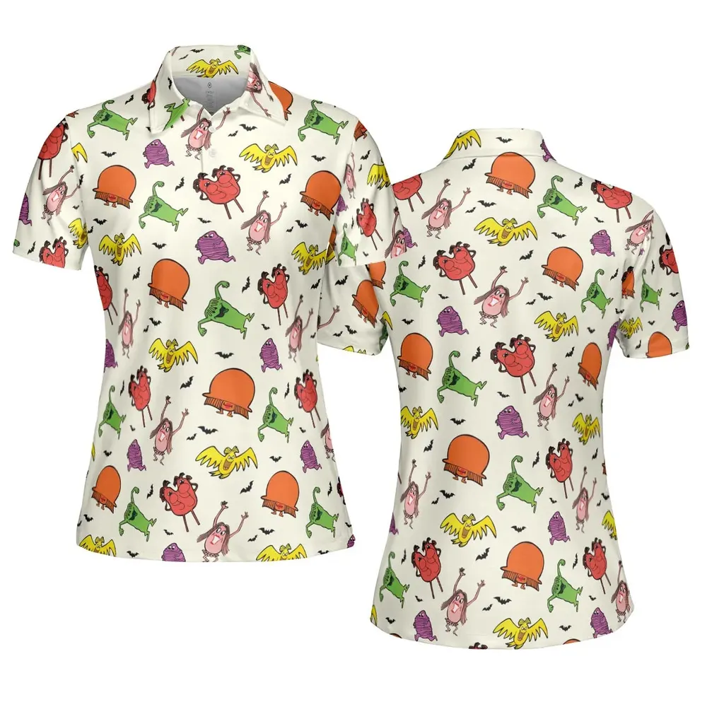 Little Monster AOP Men/Women Polo Shirt - 5