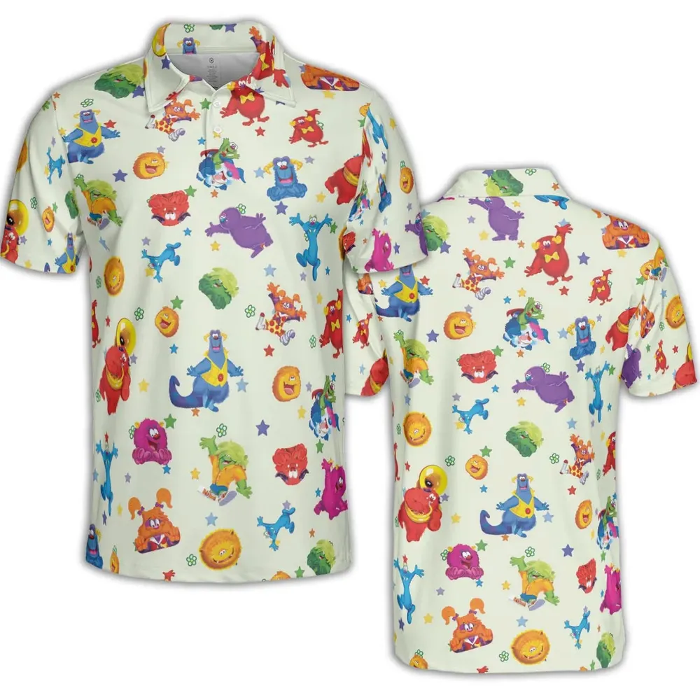 Furry Friends AOP Men/Women Polo Shirt - 2
