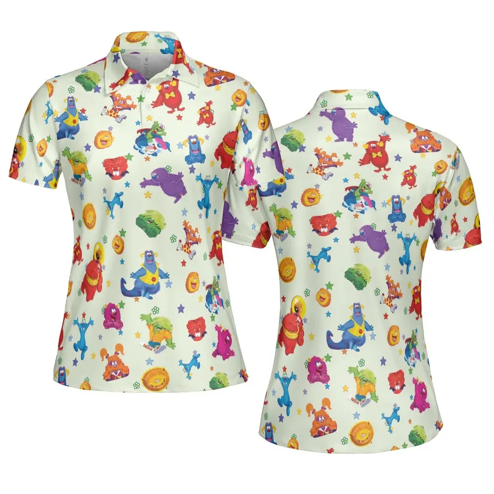 Furry Friends AOP Men/Women Polo Shirt - 5