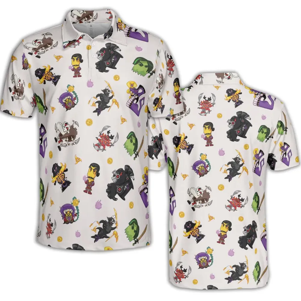 Ninjago Villains AOP Men/Women Polo Shirt - 2