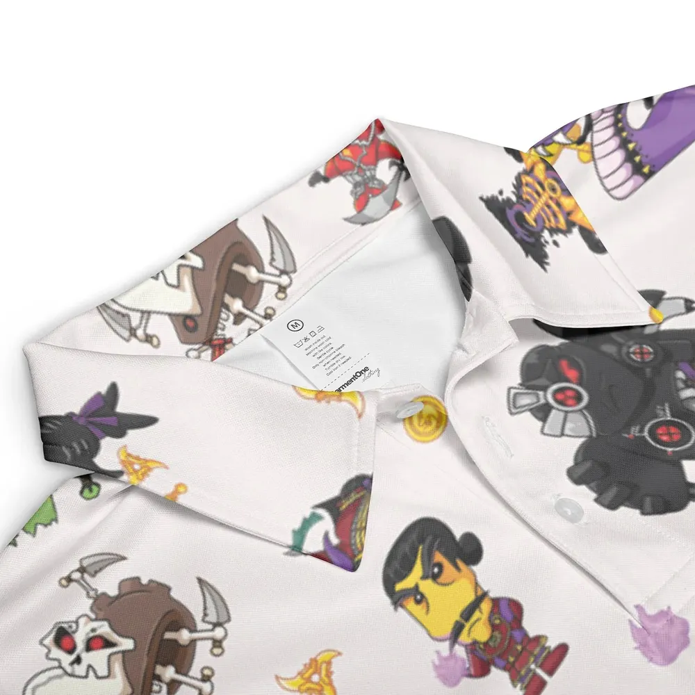 Ninjago Villains AOP Men/Women Polo Shirt - 3