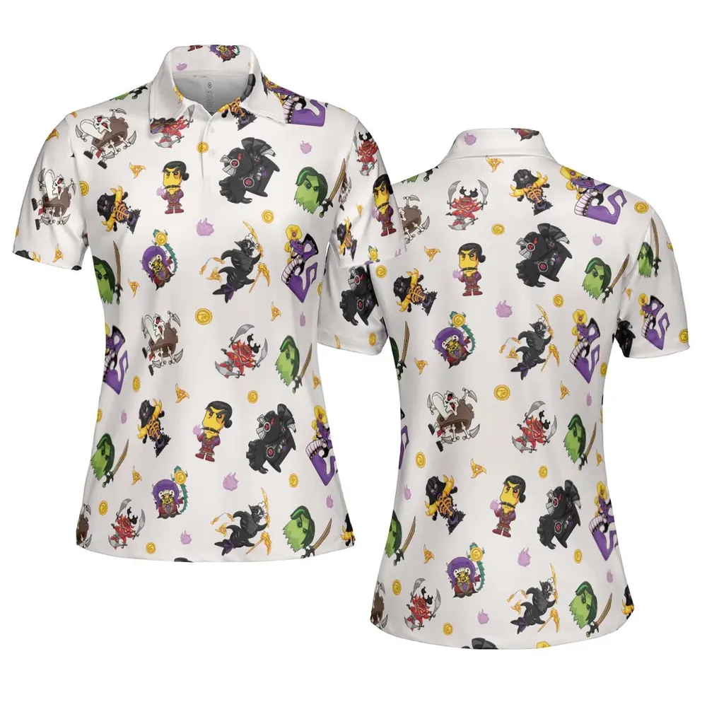 Ninjago Villains AOP Men/Women Polo Shirt - 5