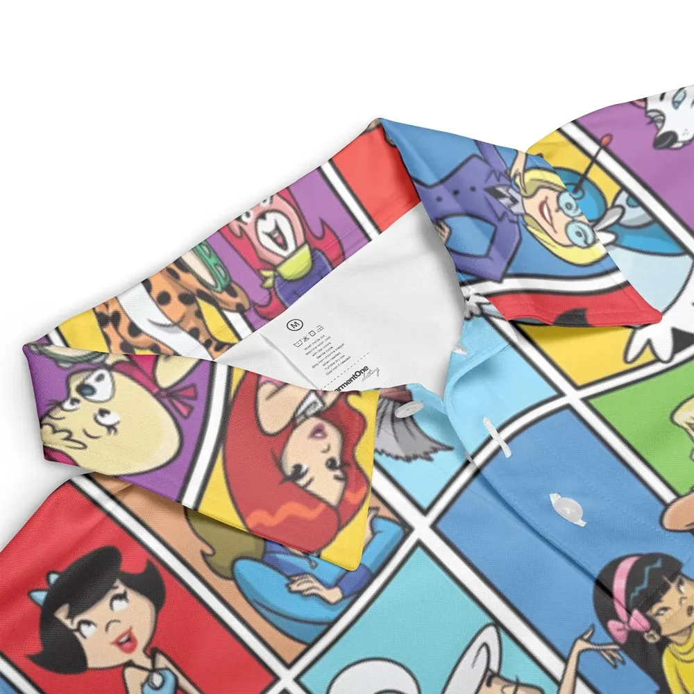 The women of Hanna Barbera AOP Men/Women Polo Shirt - 3