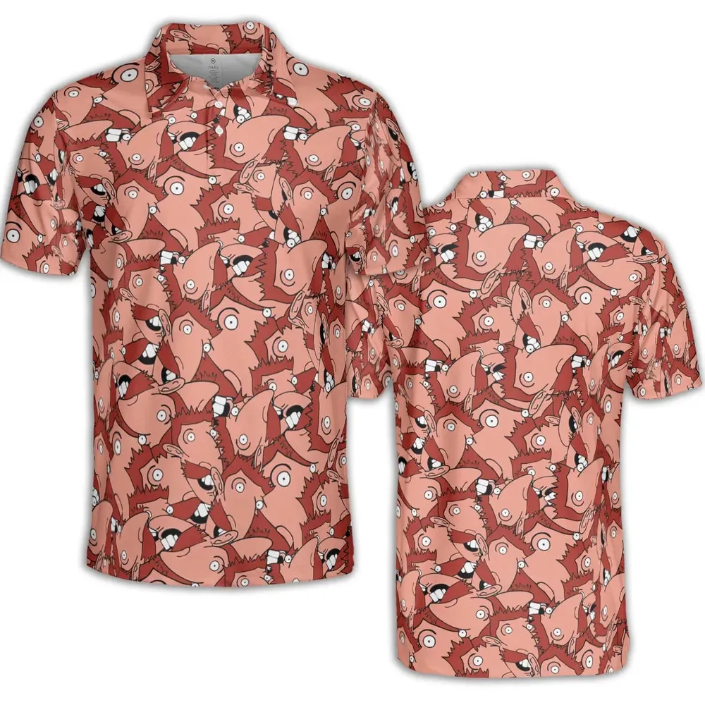 Smashing Threads Nigel Thornberry AOP Men/Women Polo Shirt - 2