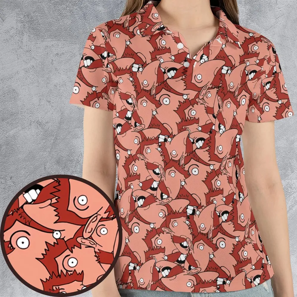 Smashing Threads Nigel Thornberry AOP Men/Women Polo Shirt - 4