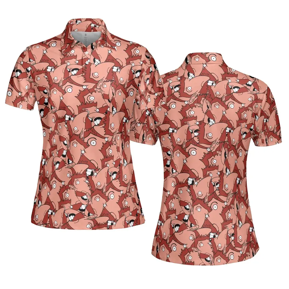 Smashing Threads Nigel Thornberry AOP Men/Women Polo Shirt - 5