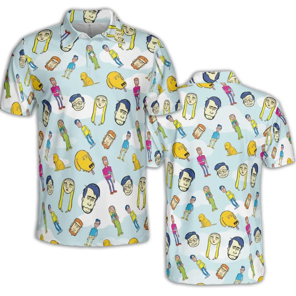 Mission Hill Characters AOP Men/Women Polo Shirt - 2