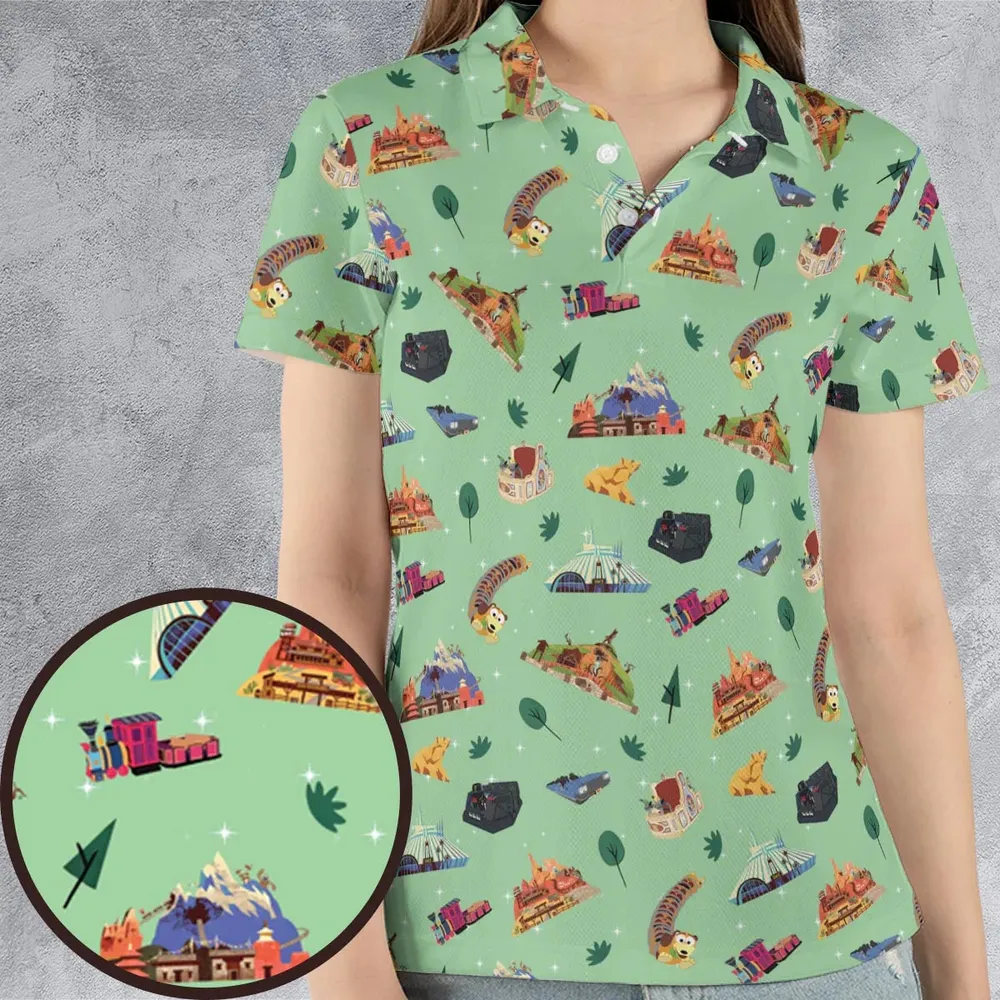 Slash Space Thunder Everest AOP Men/Women Polo Shirt - 4