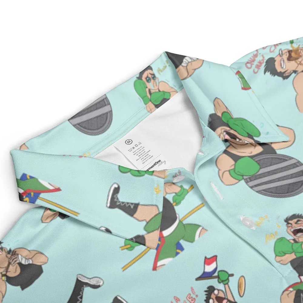 Mac baby Punch-Out AOP Men/Women Polo Shirt - 3