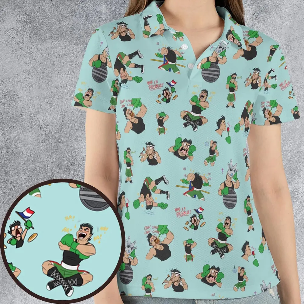 Mac baby Punch-Out AOP Men/Women Polo Shirt - 4