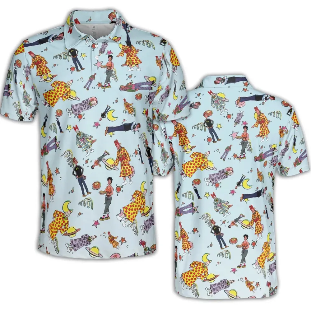 Zippy The Pinhead Characters AOP Men/Women Polo Shirt - 2