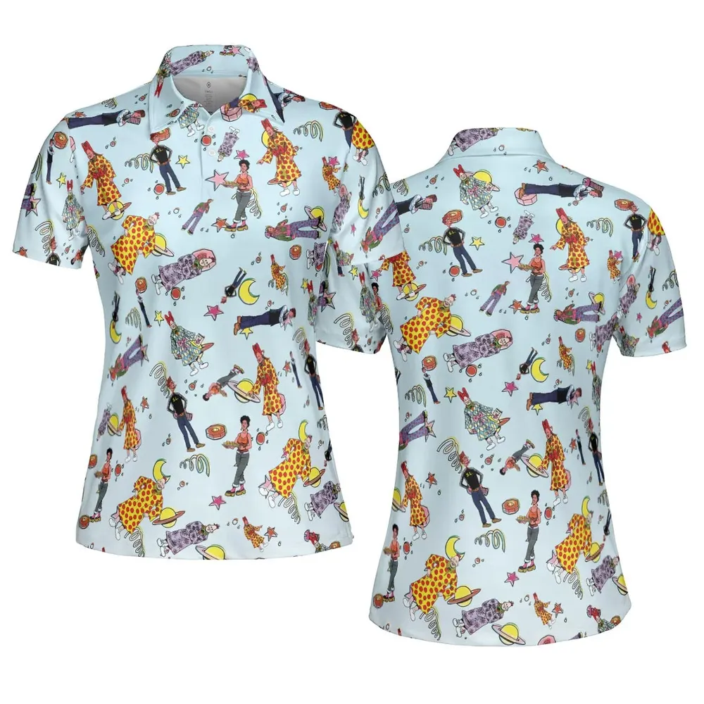 Zippy The Pinhead Characters AOP Men/Women Polo Shirt - 5