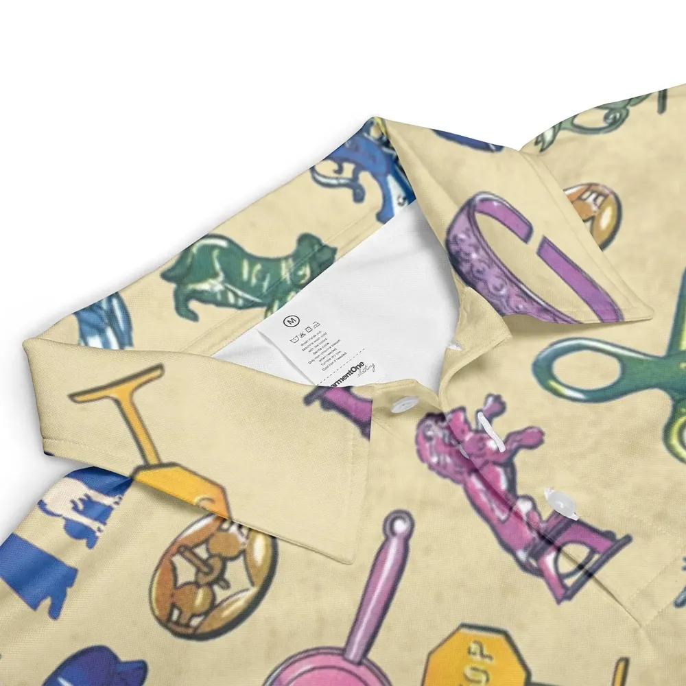60s Cracker Jack Prizes AOP Men/Women Polo Shirt - 3