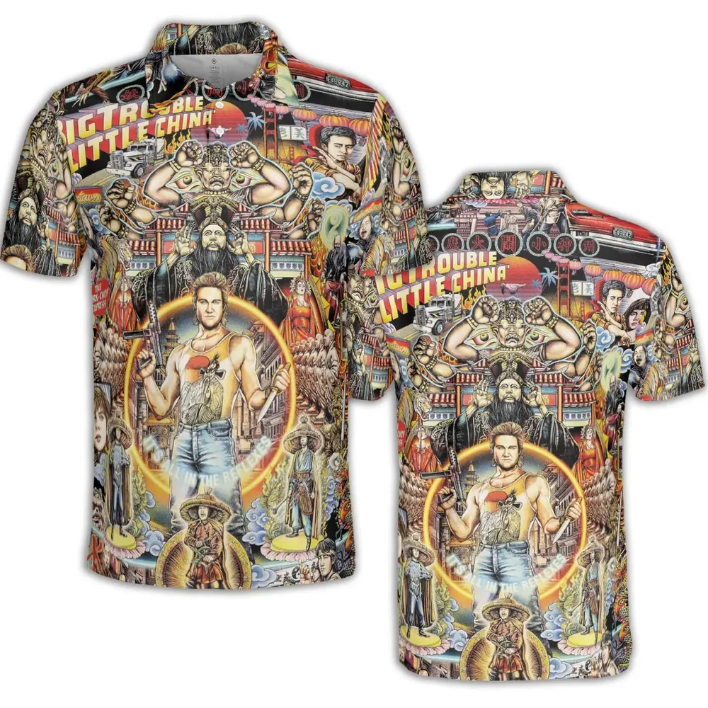 Big Trouble in Little China AOP Men/Women Polo Shirt - 2