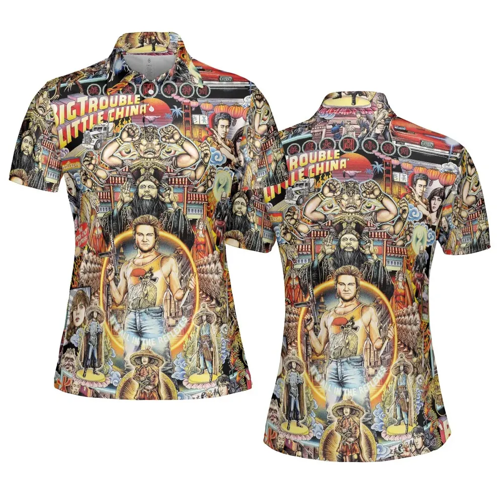 Big Trouble in Little China AOP Men/Women Polo Shirt - 5