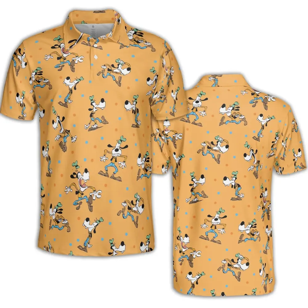 Gawrsh Cool Goofy AOP Men/Women Polo Shirt - 2