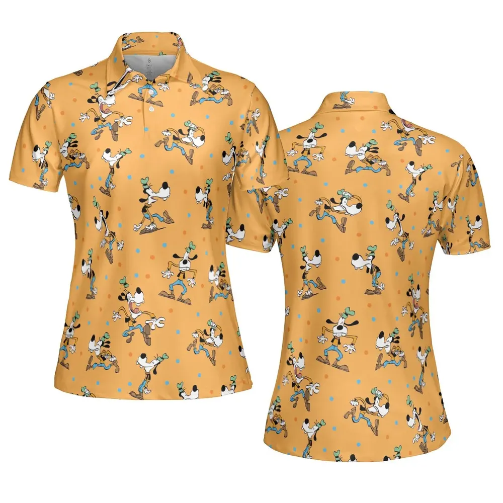 Gawrsh Cool Goofy AOP Men/Women Polo Shirt - 5