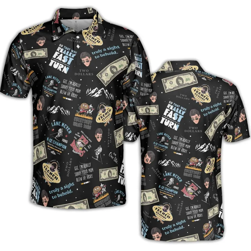 Better Off Dead AOP Men/Women Polo Shirt - 2