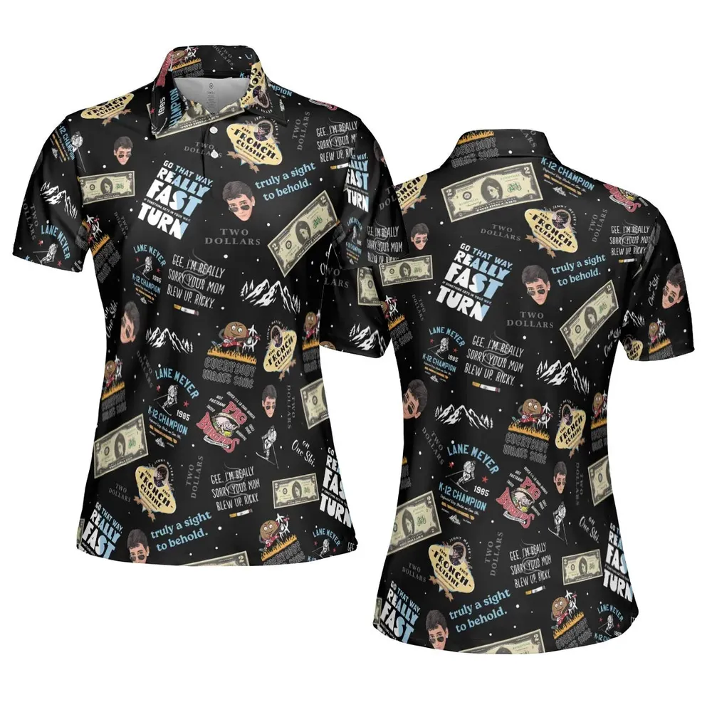 Better Off Dead AOP Men/Women Polo Shirt - 5