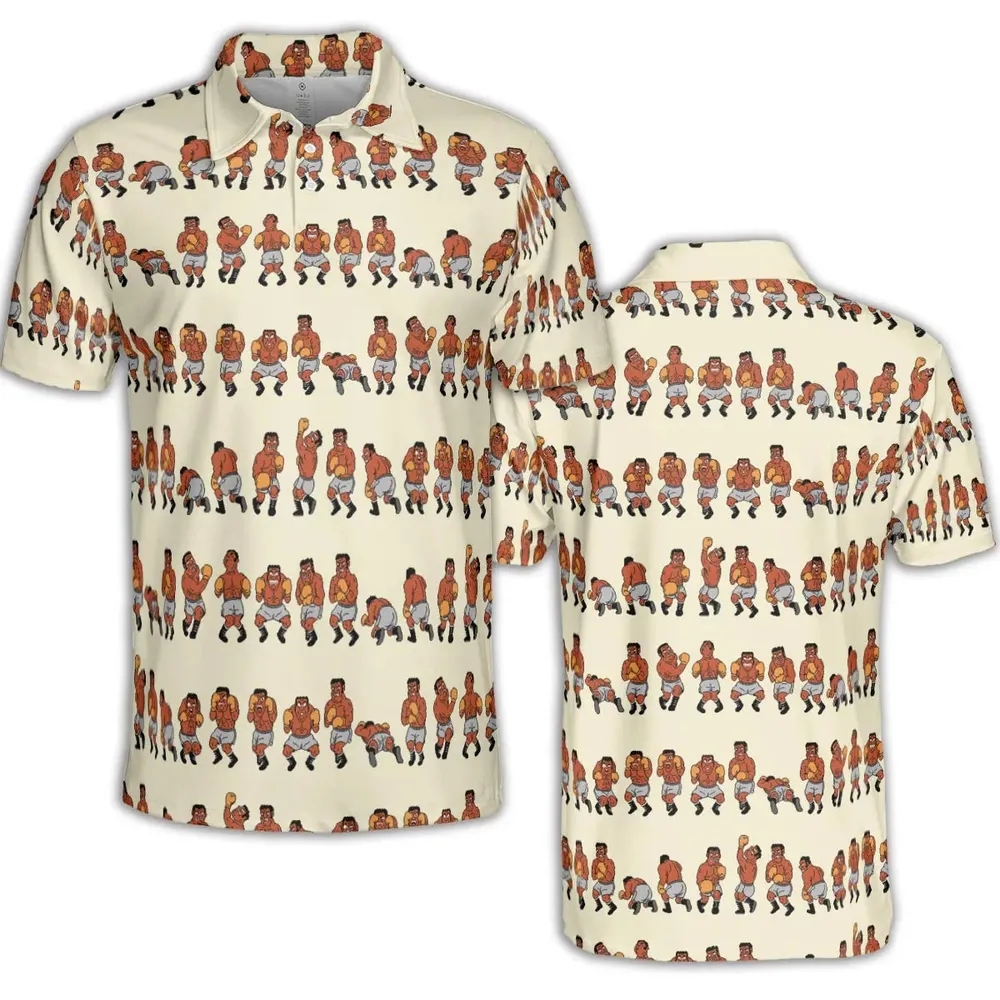 Mike Tyson's Punch-Out!! AOP Men/Women Polo Shirt - 2