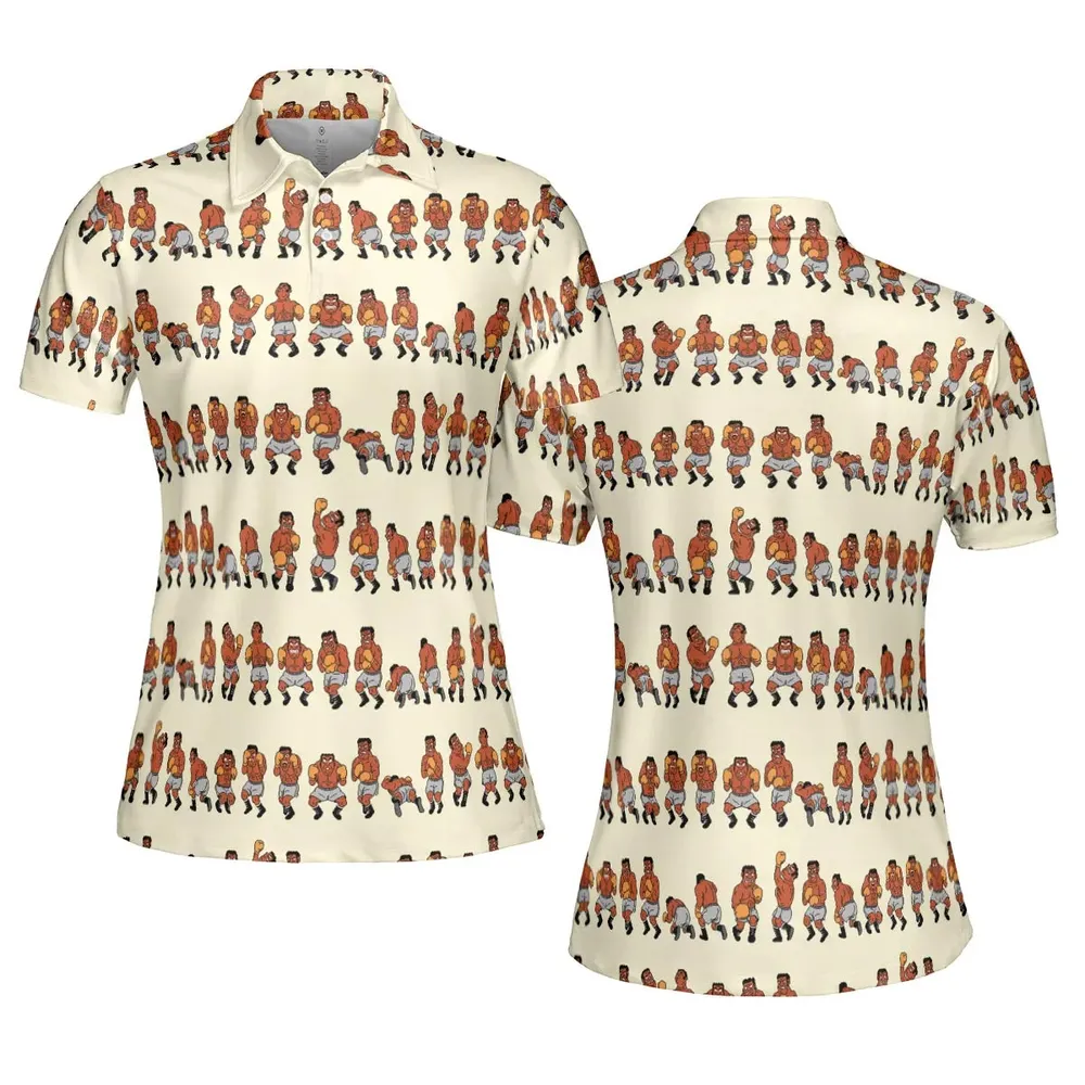 Mike Tyson's Punch-Out!! AOP Men/Women Polo Shirt - 5
