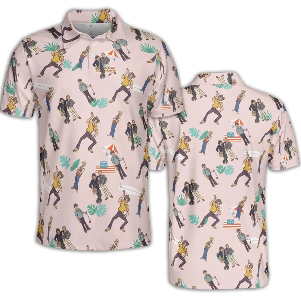 The Beach Boys AOP Men/Women Polo Shirt - 2