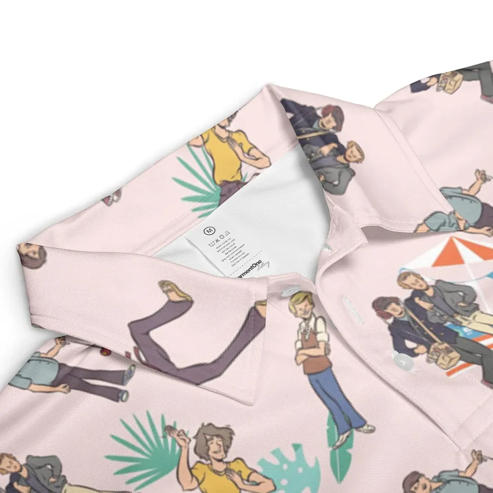 The Beach Boys AOP Men/Women Polo Shirt - 3