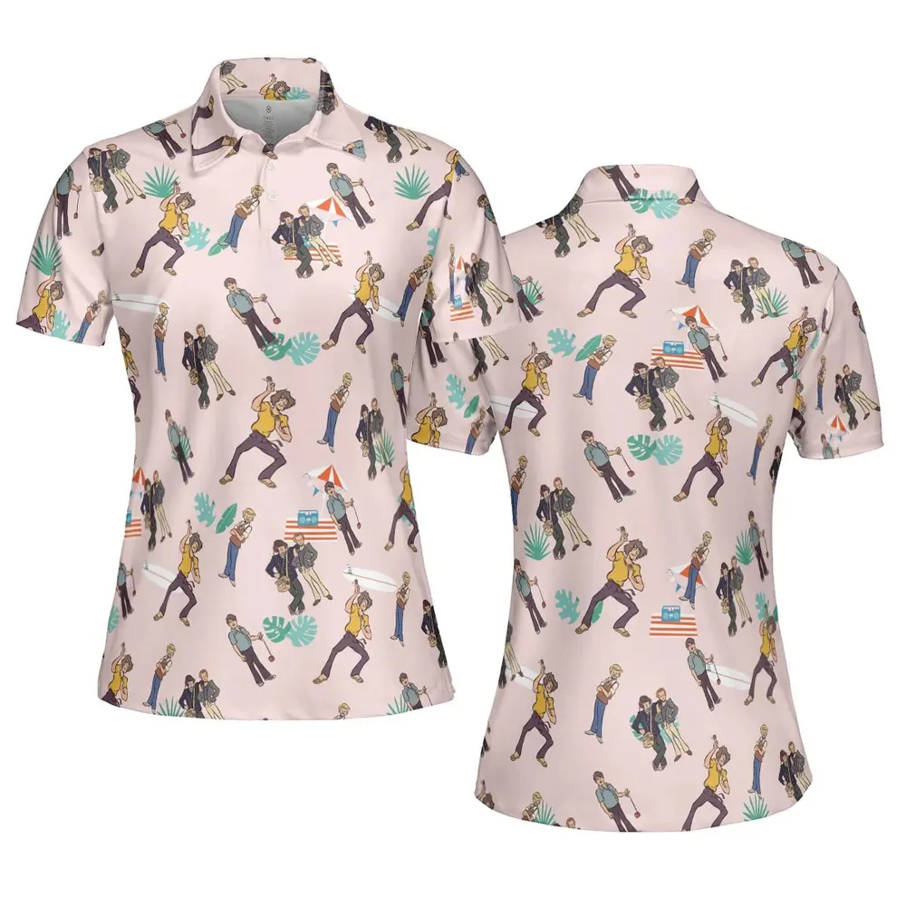 The Beach Boys AOP Men/Women Polo Shirt - 5