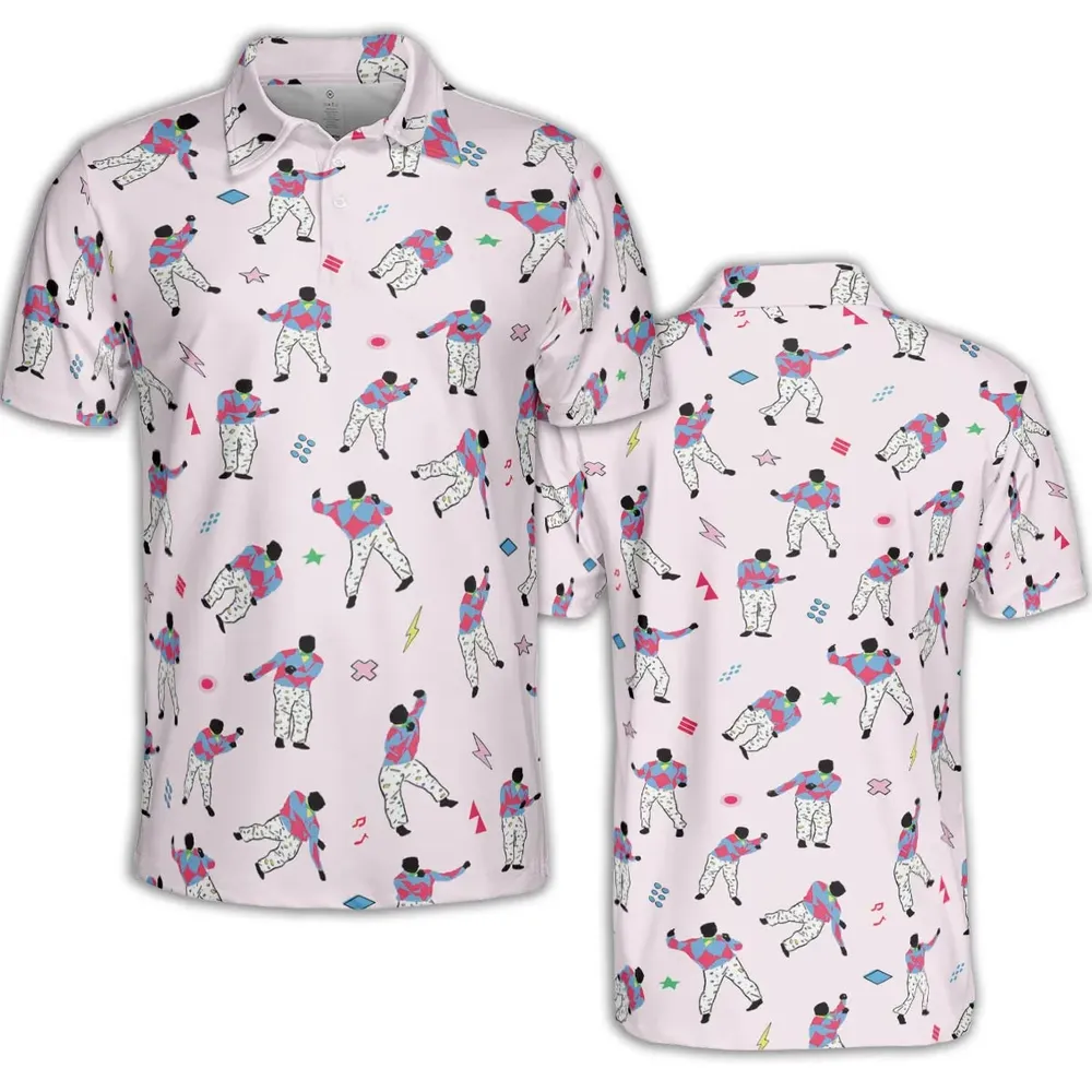 Carlton Dance The Fresh Prince of Bel-Air AOP Men/Women Polo Shirt - 2