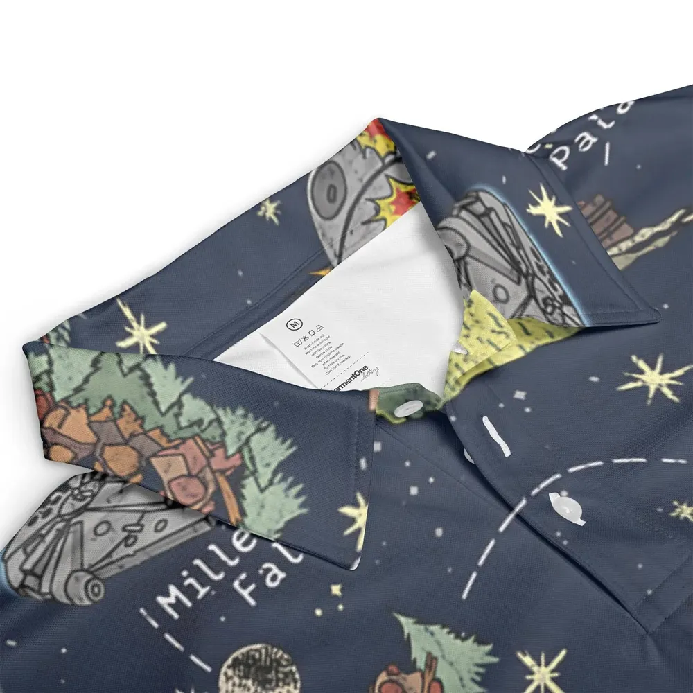 Points of Interest Star Wars AOP Men/Women Polo Shirt - 3
