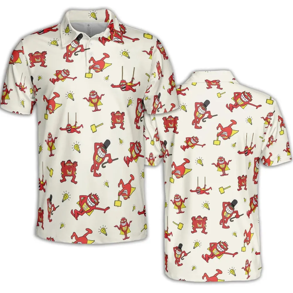 Whammies Press Your Luck AOP Men/Women Polo Shirt - 2