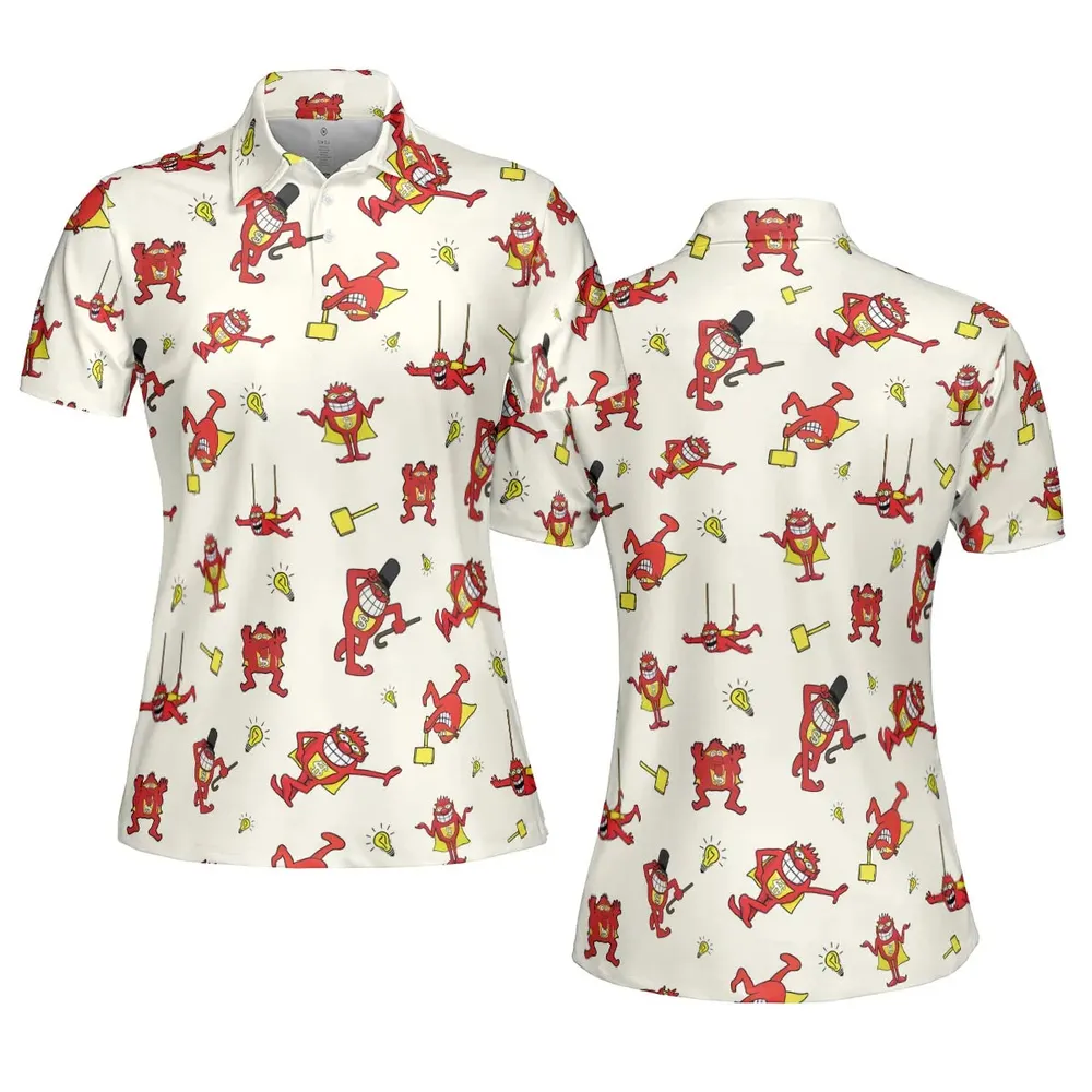 Whammies Press Your Luck AOP Men/Women Polo Shirt - 5