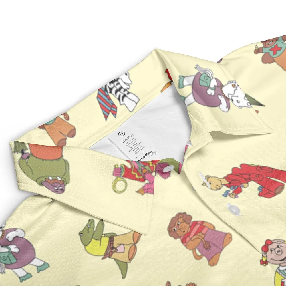 Sweet Pickles Characters AOP Men/Women Polo Shirt - 3
