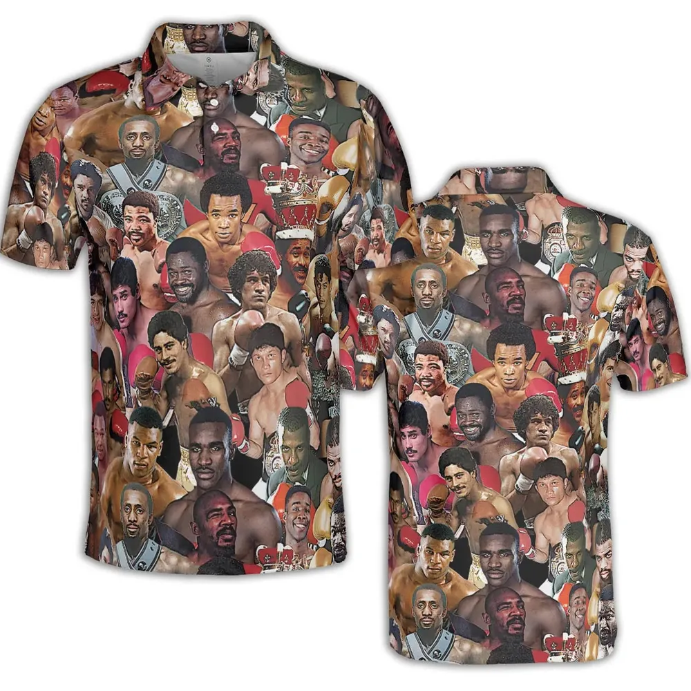 Fight Night Fit Boxing Legends AOP Men/Women Polo Shirt - 2