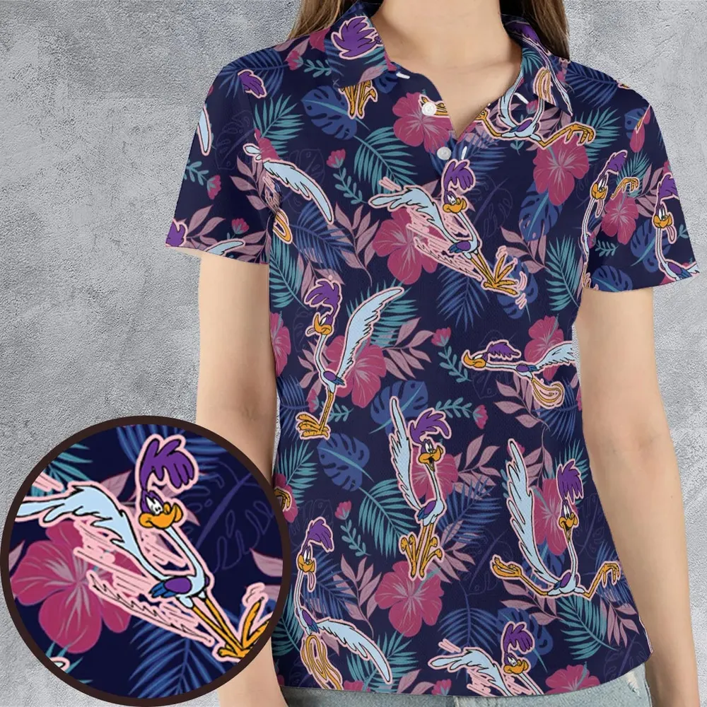 The Road Runner AOP Men/Women Polo Shirt - 4