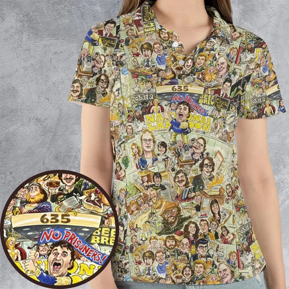 Drunk Stoned Brilliant Dead AOP Men/Women Polo Shirt - 4