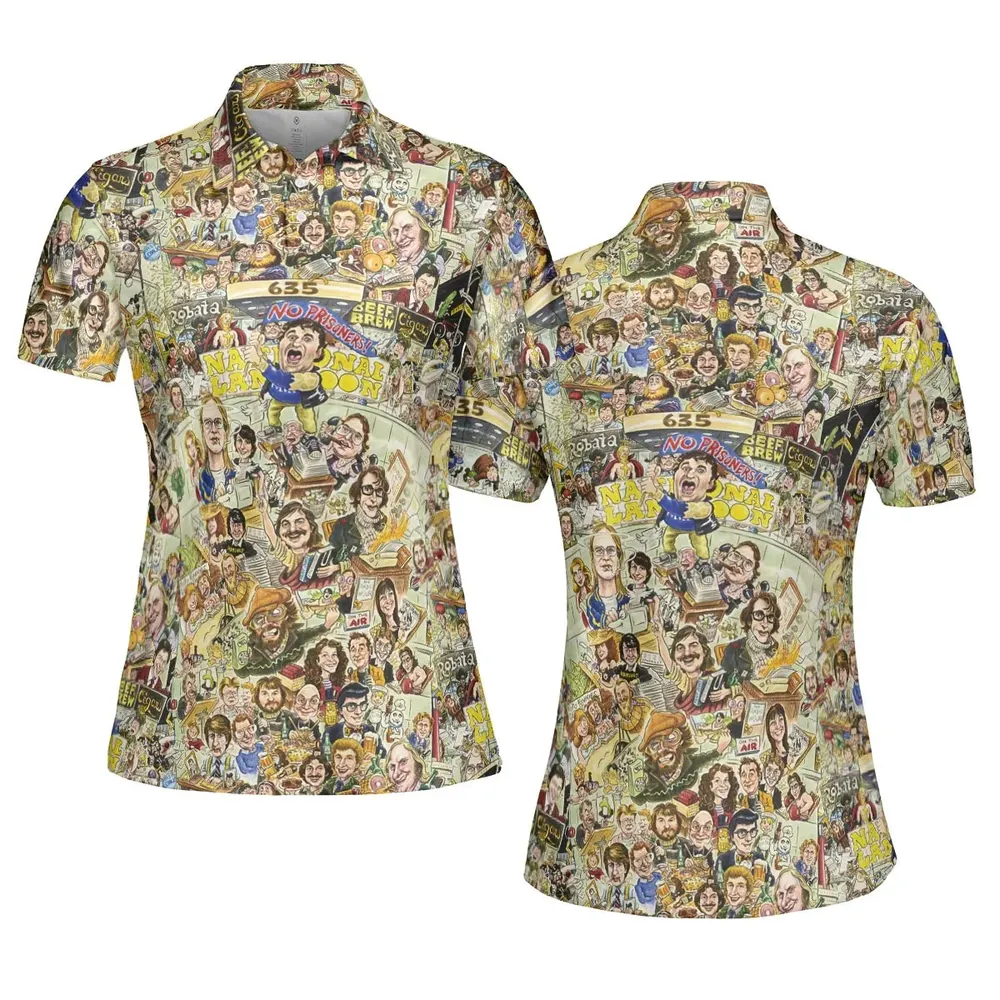 Drunk Stoned Brilliant Dead AOP Men/Women Polo Shirt - 5