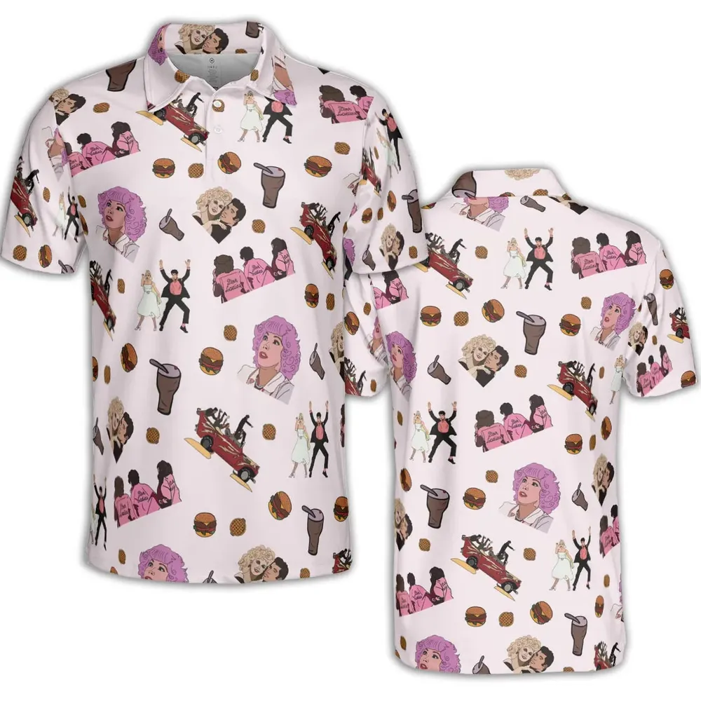 Summer Nights Grease AOP Men/Women Polo Shirt - 2