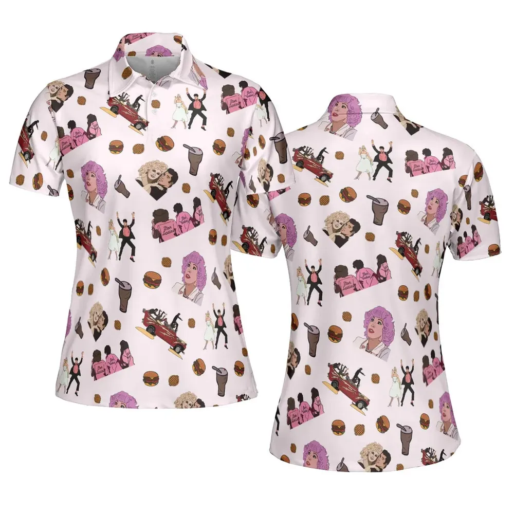 Summer Nights Grease AOP Men/Women Polo Shirt - 5