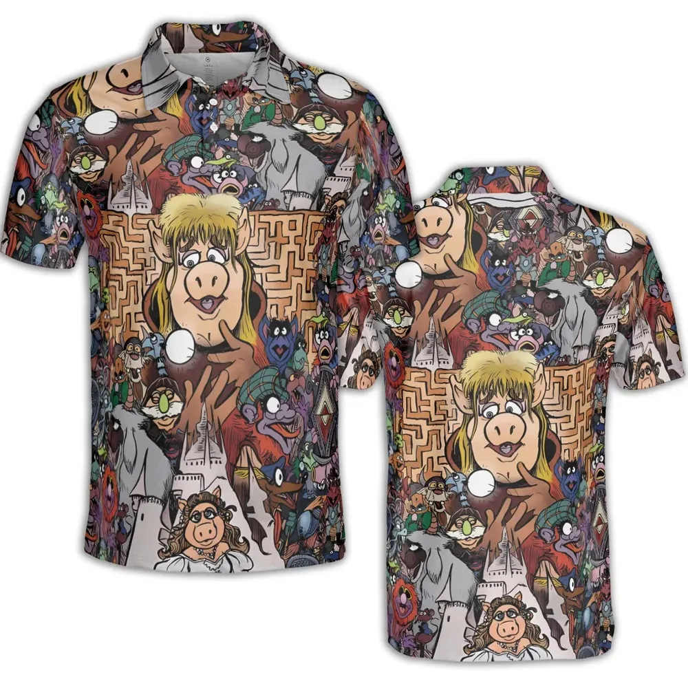 The Gob-Link King AOP Men/Women Polo Shirt - 2
