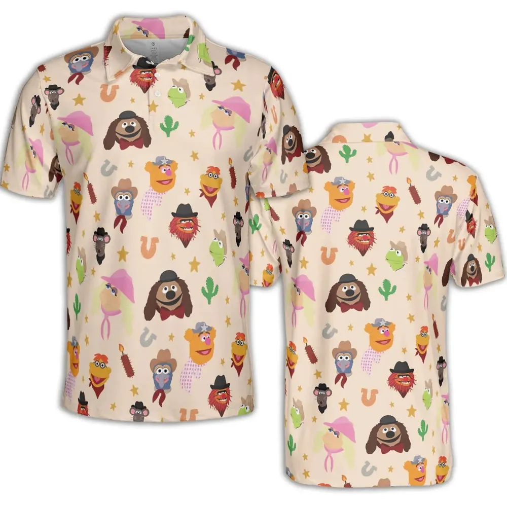 Western Life The Muppet Show AOP Men/Women Polo Shirt - 2