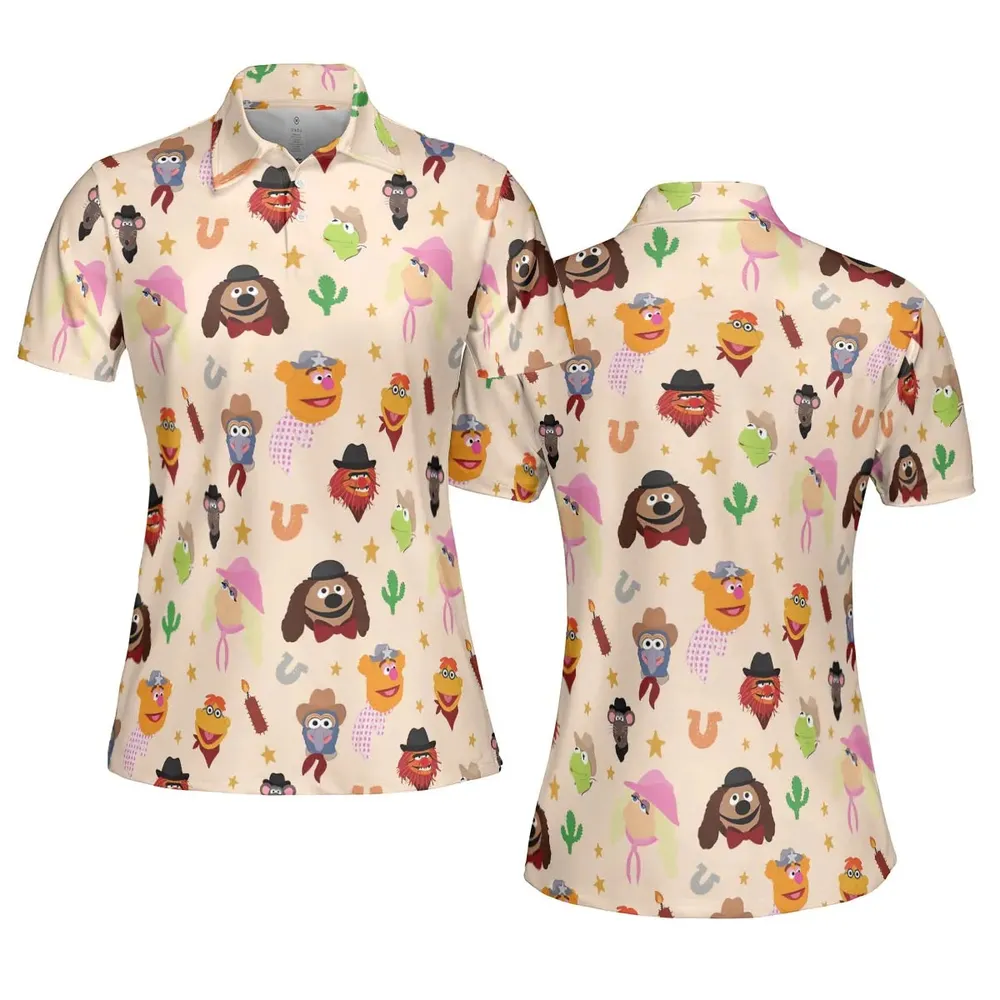 Western Life The Muppet Show AOP Men/Women Polo Shirt - 5