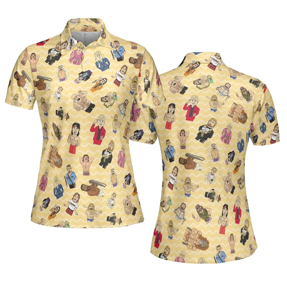 WWF Heroes AOP Men/Women Polo Shirt - 5