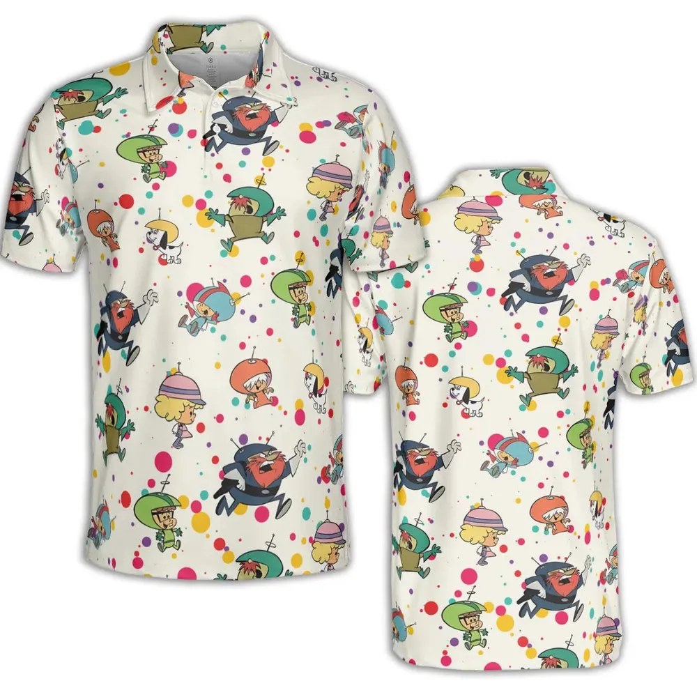 The Space Kidettes AOP Men/Women Polo Shirt - 2