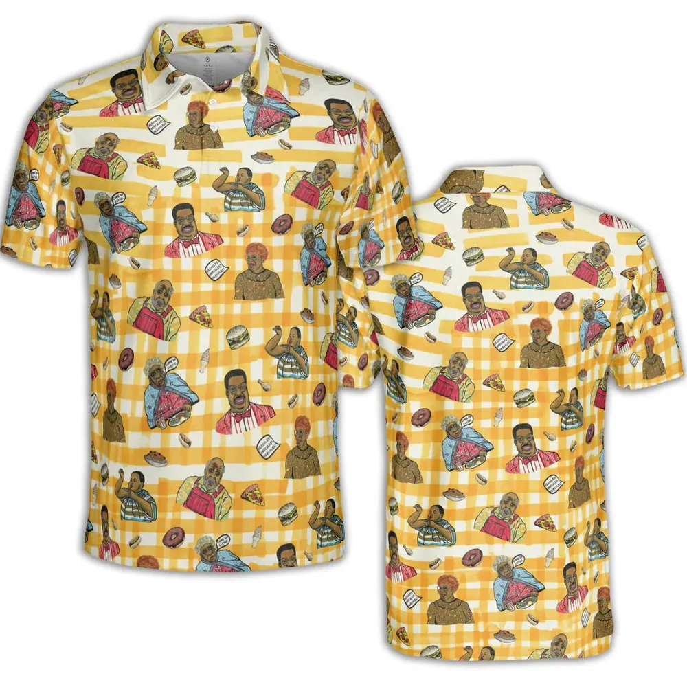 The Nutty Professor Characters AOP Men/Women Polo Shirt - 2