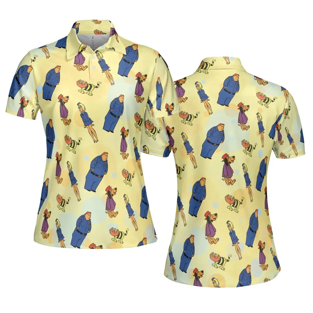 Hong Kong Phooey Power AOP Men/Women Polo Shirt - 5