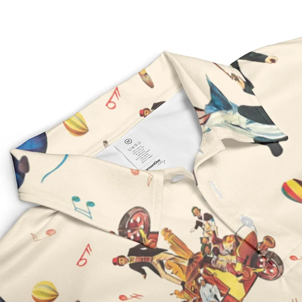 It's Scruumdidiyumptious Willy Wonka And Chocolate Factory AOP Men/Women Polo Shirt - 3