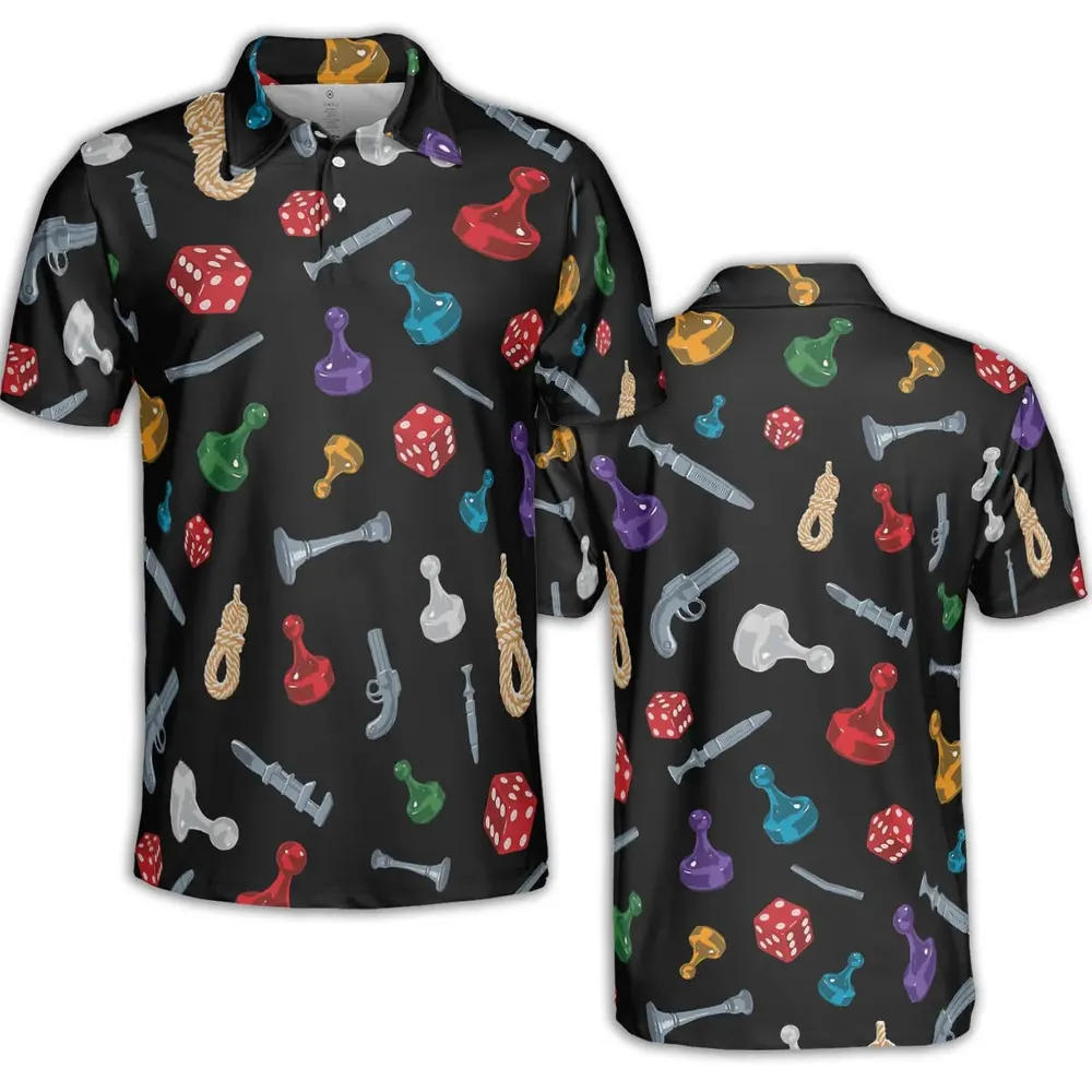 Clue in North America AOP Men/Women Polo Shirt - 2