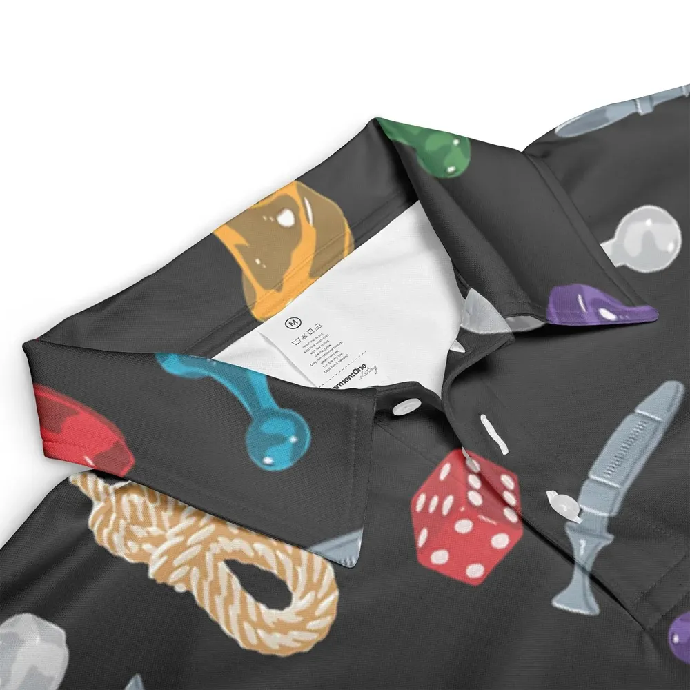 Clue in North America AOP Men/Women Polo Shirt - 3