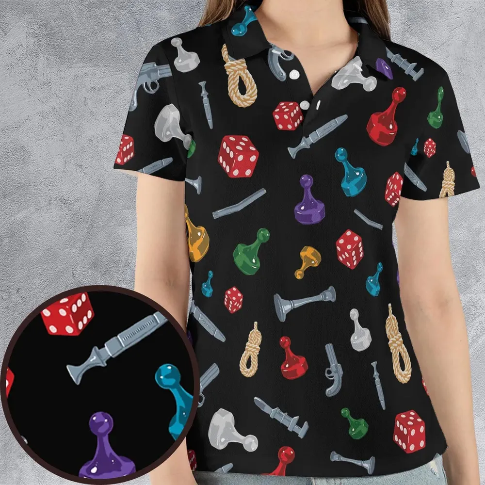 Clue in North America AOP Men/Women Polo Shirt - 4